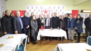 VATAN PARTİSİ SİLİVRİ İLÇE ÖRGÜTÜNE, DSP’DEN ZİYARET…