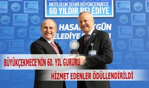 60. yılında Büyükçekmece Belediyesi’ne 7. kez Avrupa 12 Yıldız Şehir Ödülü