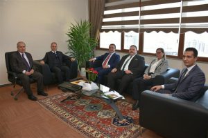 Işıklar Rektör Tamer Dodurka’yı ziyaret etti