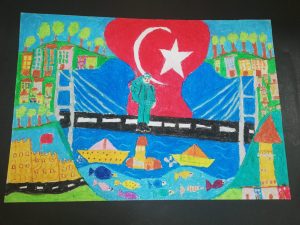 Değerlerimiz Konulu Resim Şenliği gerçekleşti