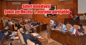 Şubat ayı Meclisi  1. oturumu görüşüldü