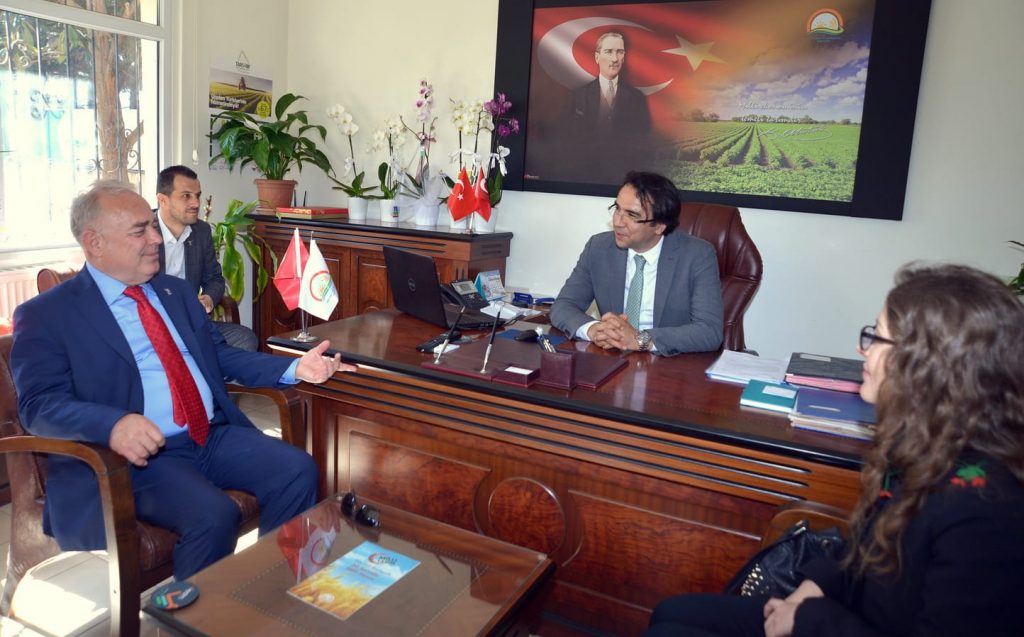 Değirmenci, kurum ziyaretlerini sürdürüyor