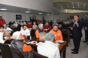 Saadet Gıda’da Emekçilerle Buluştu