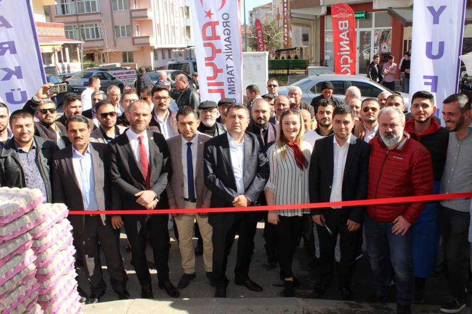 Merkez Gıda Şarküteri & Ayyıldız Organik Tarım Ürünleri Açıldı