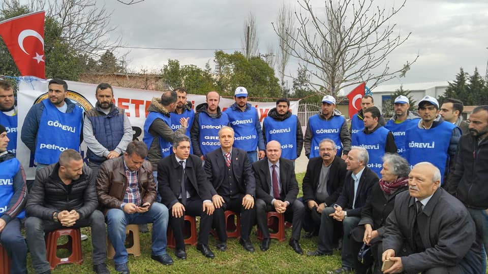 Vatan Partisi 2 Başkan Adayı’ndan Kale Kayış işçilerine tam destek