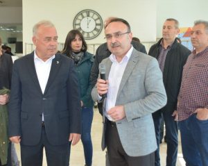 Değirmenci, Mesan personeliyle buluştu