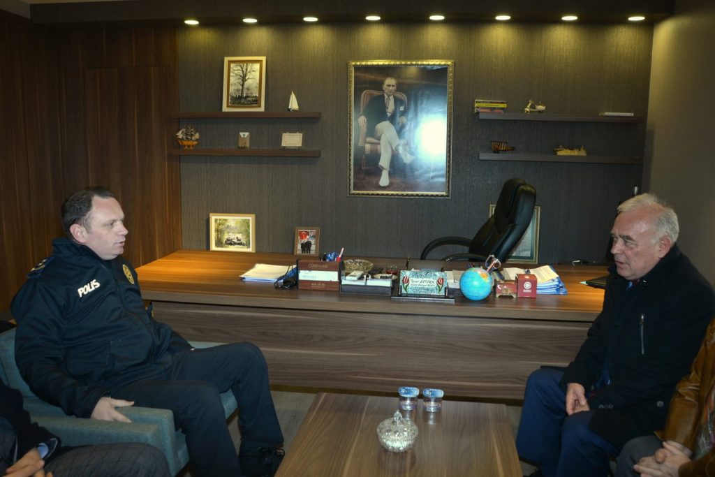 Değirmenci, Taner Ertürk’ü ziyaret etti