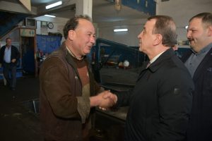 Işıklar Sanayi Esnafı Ziyaretini Sürdürdü