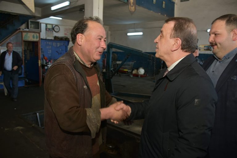 Işıklar Sanayi Esnafı Ziyaretini Sürdürdü