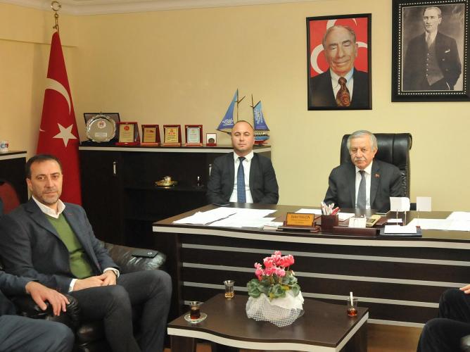 CELAL ADAN’DAN YILMAZ’A DESTEK ZİYARETİ