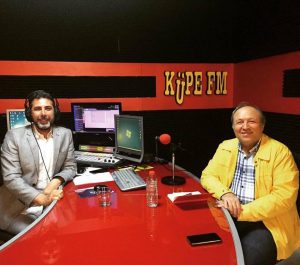 KOCABAŞ KÜPE FM İN CANLI YAYIN KONUĞU OLDU