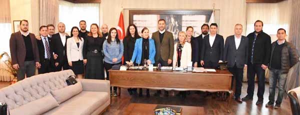 Kaynarca’dan Yılmaz’a hayırlı olsun ziyareti