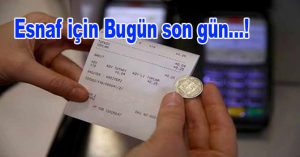 BU GÜN SON GÜN. ESNAFIMIZ 18 BİN LİRA CEZA YİYEBİLİR.