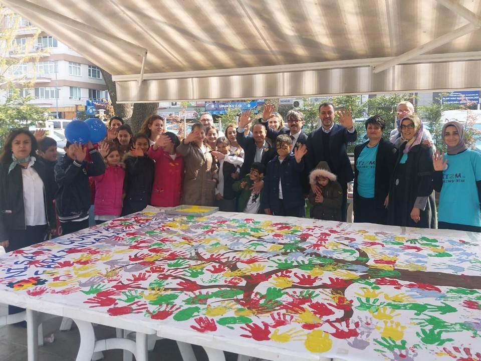 Başkan Volkan Yılmaz Otizmli Çocuklar  Etkinliğine Katıldı