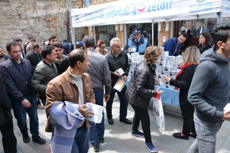 Silivri Belediyesi’nden Kandil Simidi