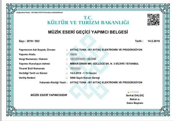 Silivri’de bir yapımcı