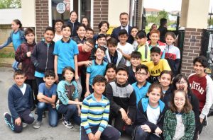 ERTUĞRUL GAZİ ORTAOKULU KÜTÜPHANESİ AÇILDI