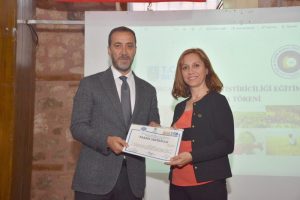 70 KURSİYERE “ORGANİK ÜRETİM” SERTİFİKASI