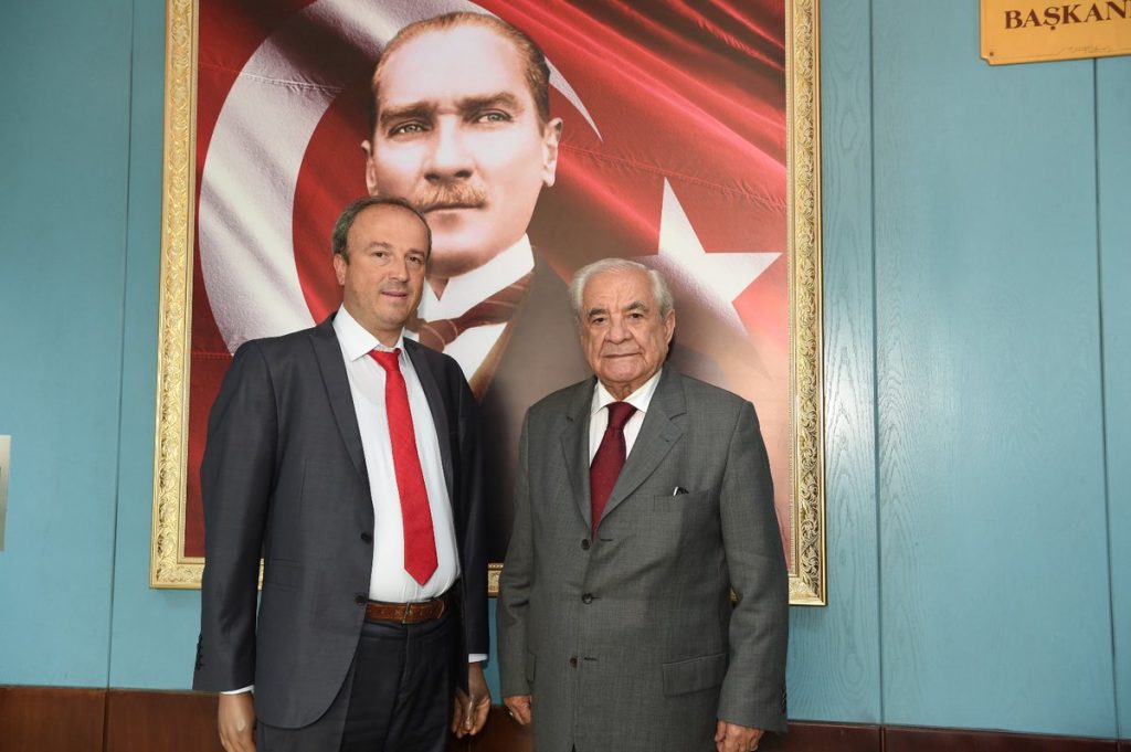 ESKİ İBB BAŞKANI NURETTİN SÖZEN’DEN TURAN HANÇERLİ’YE ZİYARET