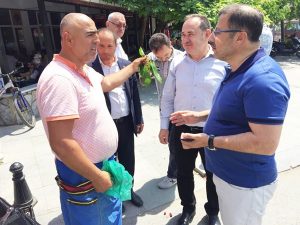 Efsane Başkan Karakaş, Yıldırım için destek turlarında