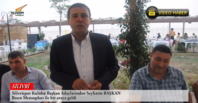 (Video Haber) Silivrispor Kulübü Başkan Adaylarından Seyfettin Başkan basın toplantısı düzenledi