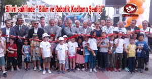 Silivri sahilinde ” Bilim ve Robotik Kodlama Şenliği” gerçekleşti