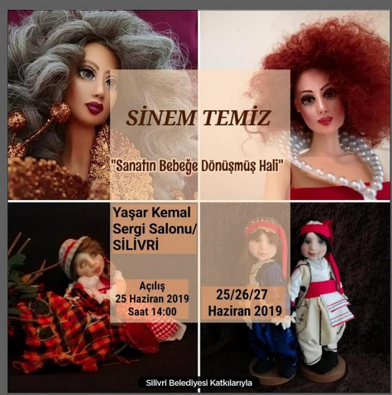 ‘Sanatın bebeğe dönüşmüş hali’ sergisi