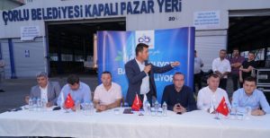 BAŞKAN SARIKURT CEMALİYE SAKİNLERİYLE BULUŞTU