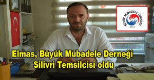 Elmas, Büyük Mübadele Derneği Silivri Temsilcisi oldu