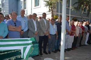 Erkoç, son yolculuğuna uğurlandı