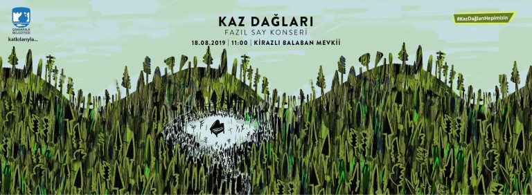Fazıl Say, Kazdağları İçin Konser verecek
