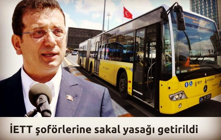 İETT Şoförlerine sakal yasağı getirildi…!