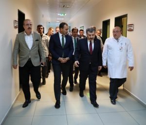 SAĞLIK BAKANI SİLİVRİ DEVLET HASTANESİ’Nİ İNCELEDİ