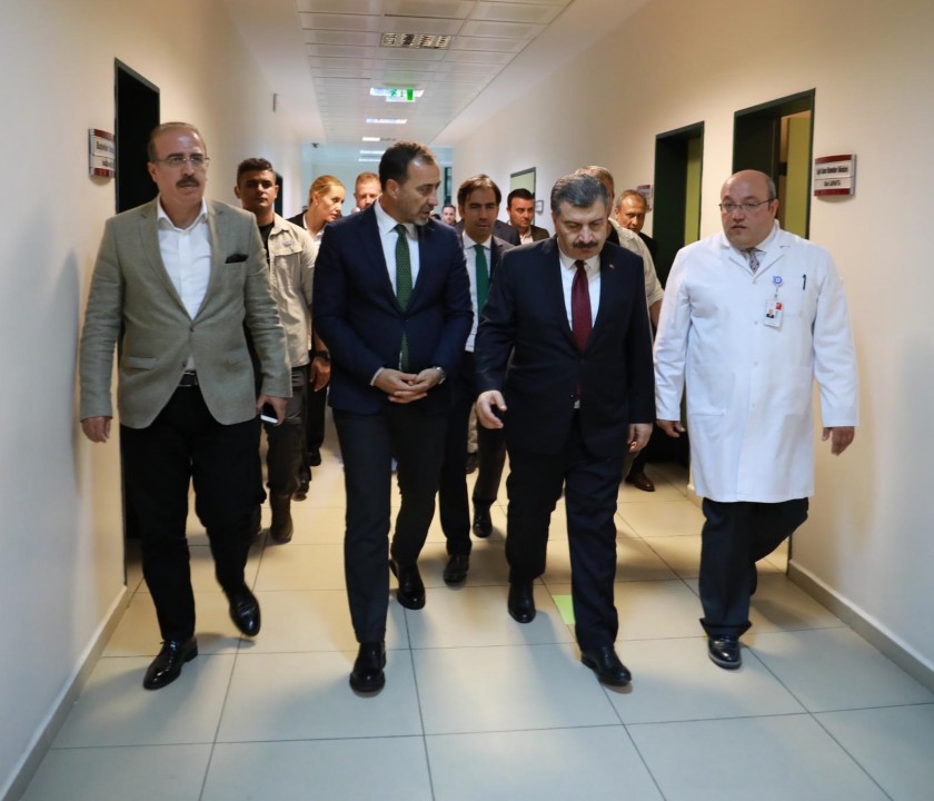 SAĞLIK BAKANI SİLİVRİ DEVLET HASTANESİ’Nİ İNCELEDİ