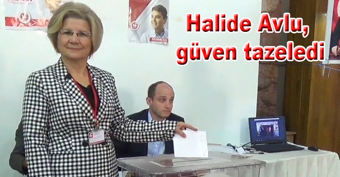 Halide Avlu, güven tazeledi