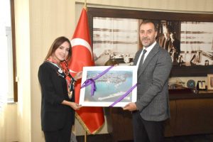 NAZLI ÇELİK’TEN BAŞKAN YILMAZ’A ZİYARET