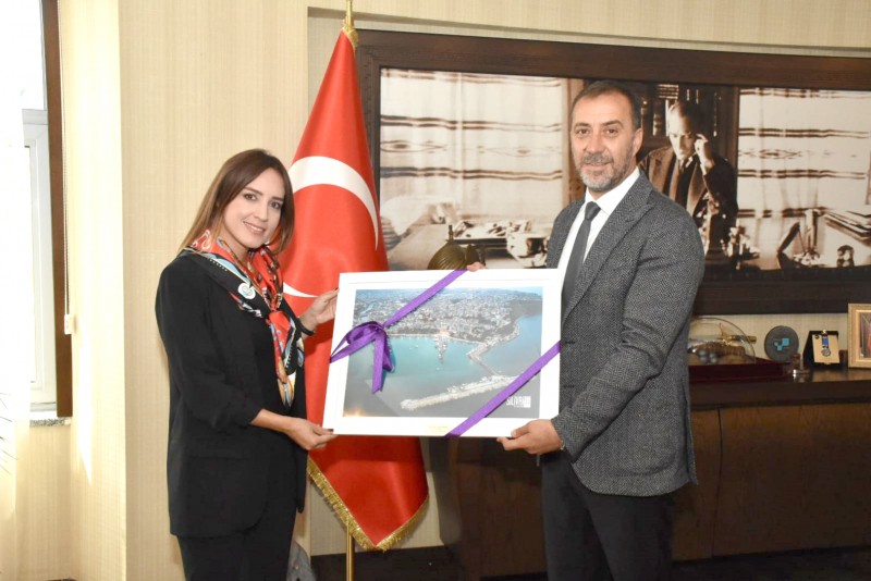 NAZLI ÇELİK’TEN BAŞKAN YILMAZ’A ZİYARET