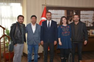 Silivri Tarih Derneği Volkan Yılmaz’ı Ziyaret Etti