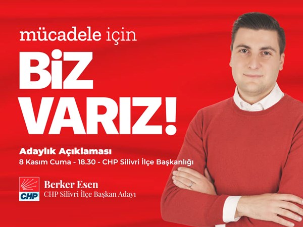 Berker Esen; ” Bende Varım” dedi.