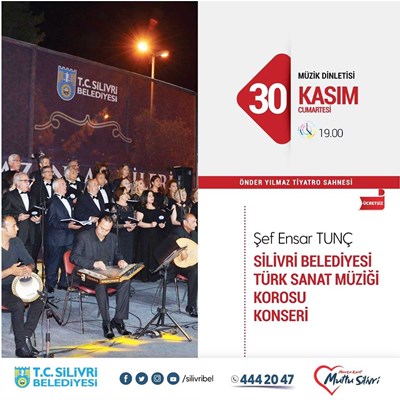 Silivri’de, TSM konseri