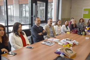 BAŞKAN YILMAZ ÖĞRETMENLERİ ZİYARET ETTİ