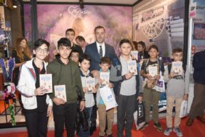 BAŞKAN YILMAZ İSTANBUL KİTAP FUARI’NI ZİYARET ETTİ