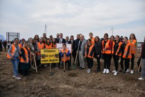 ÇANTA’DA FİDANLAR TOPRAKLA BULUŞTU