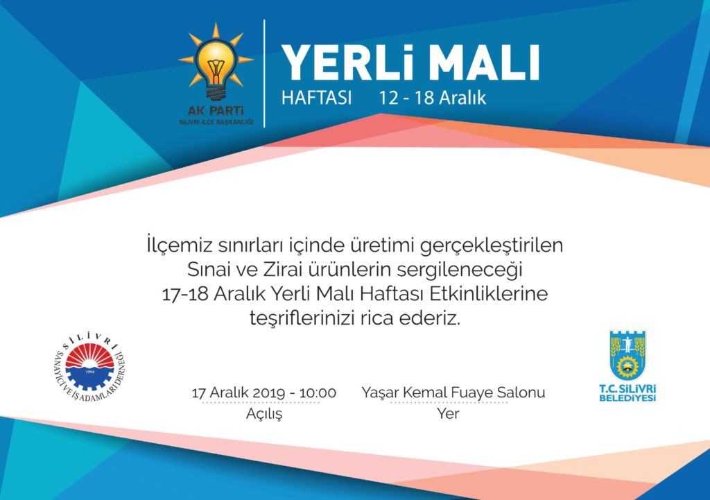 Yerli Malı Paneline Davet