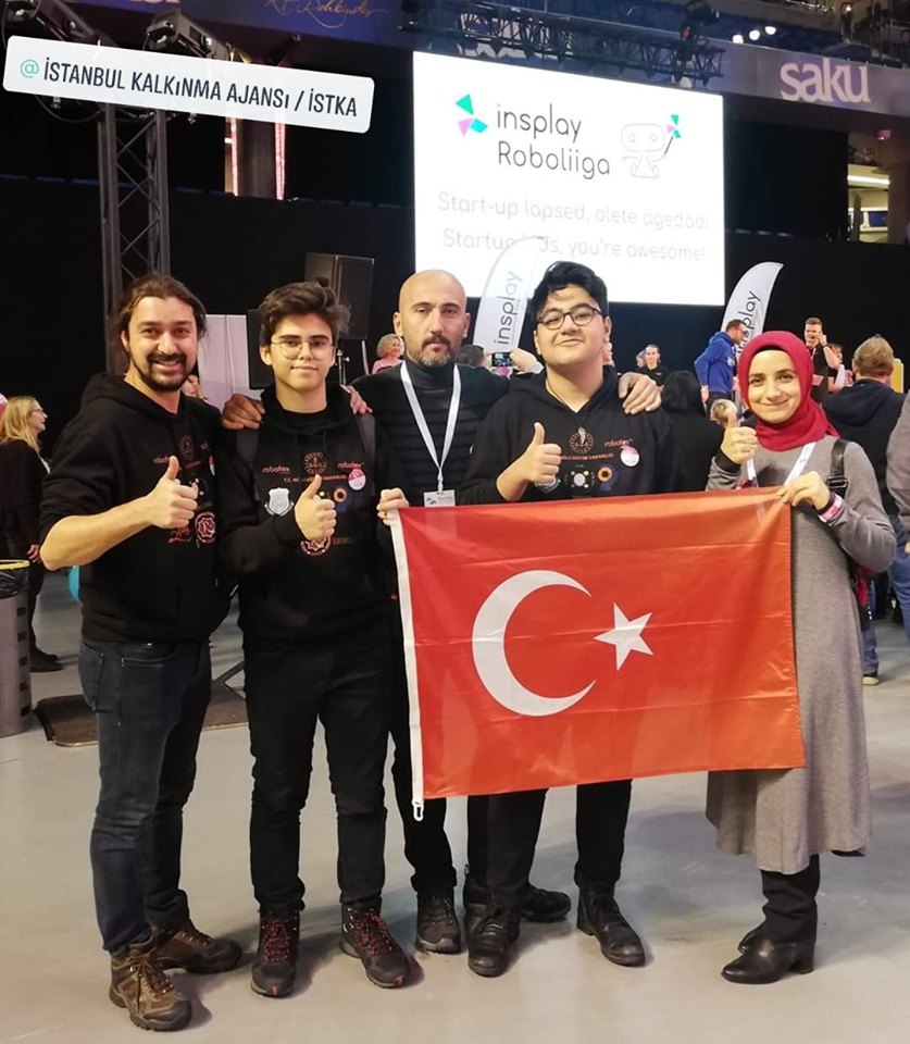 ROBOTİK KODLAMA EKİBİMİZ “ROBOTEX INTERNATİONAL ESTONYA 2019” YARIŞMASI’NDA 4.OLDU