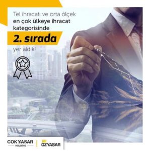 ÇELİK İHRACATININ YILDIZLARI ÖDÜLLERİNİ ALDI