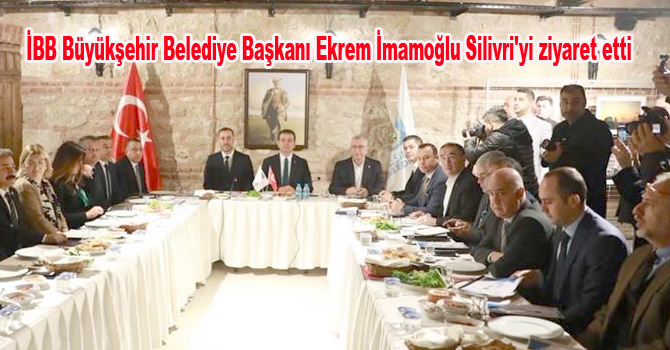 İBB Büyükşehir Belediye Başkanı Ekrem İmamoğlu Silivri’yi ziyaret etti
