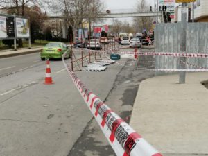 Silivri’de, Kipa üst geçidinde çalışmalar başladı