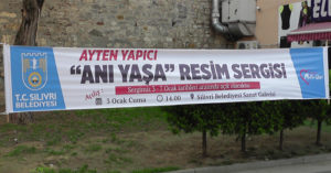 “ANI YAŞA” Resim sergisi açıldı
