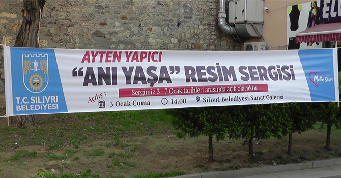“ANI YAŞA” Resim sergisi açıldı